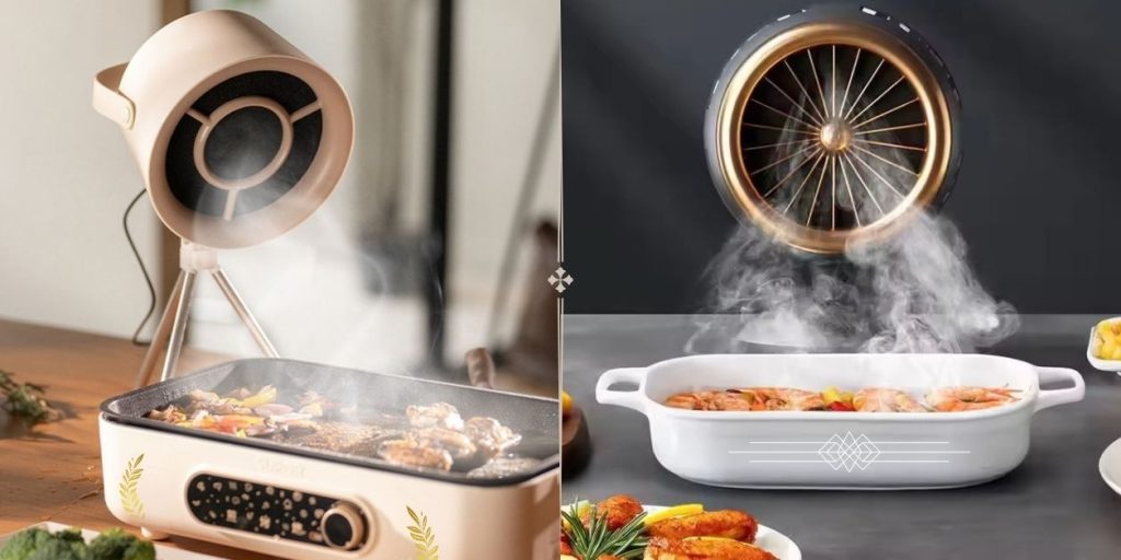 portable range hood ventilation