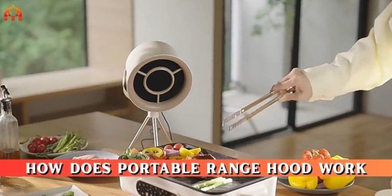 how does portable range hood work